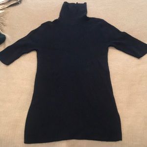 Express short sleeved ribbed turtleneck